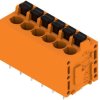 PCB terminal, 6 pole, pitch 5.08 mm, AWG 24-12, 20 A, spring-clamp connection, orange, 1331160000