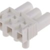 Złącze wtykowe do druku Biały 3-żyłowe, Wkręcane, 400 V Montaż na kablu