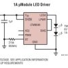 36V, 1A μModule (Power Module) LED Driver and Current Source