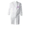 Fartuch laboratoryjny, Unisex, Biały, rozmiar: L