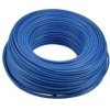 Przewód; montażowy; H07V-K (LgY); 1 żyła; linka; Cu; 1,00mm2; niebieski; PVC; -40...+70°C; 450/750V; zwój 100m; Eltrim; RoHS; 3,