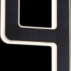 79845 Outdoor solar house number 4 3000K IP44