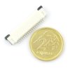 Złącze: FFC / FPC ZIF 18 pin, raster 1mm
