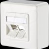 1309150002-E Module junction box AP 2 port, pure white