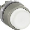 Przycisk, kolor: Biały, ABB, 1SFA1