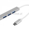 USB HUB 4 porty WT USB typ C