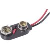 Beltrona 9V-I-Clip Industrial 9V Battery Clip Reinforced Connector