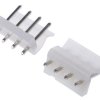 Złącze szpilkowe 4-pinowe raster: 5.08mm -rzędowe Molex Przewlekany 7.0A 250.0 V.