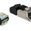 Złącze RJ45 Męski Złącze RJ45 Montaż na kablu Cat5e, Cat6a Molex, proste, 8P8C-żyłowe
