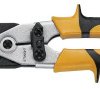Nożyce do blachy, dł.: 25.0 mm, Lewy, prosty, przekrój cięcia: 1,5 mm, materiał cięcia: Stal nierdzewna, Stal