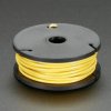 Adafruit Solid-Core Wire Spool - 25ft - 22AWG - Yellow