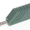 Adapter z wtykiem bananowym Męski Śruba typ Wtyk bananowy Zielony 24A Hirschmann Test & Measurement rozmiar 4 mm