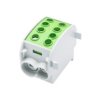 Blok rozdzielczy-odgałęźny Al/Cu SCB 70 (80310) SIMBLOCK jednobiegunowy 70mm2 zielony 81508005