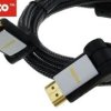 KABEL HDMI 3M ZLOTY KATOWE REG