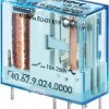 Relay, 2 Form C (NO/NC), 12 V (DC), 220 Ω, 10 A, 400 V (AC), monostable, 40.62.9.012.4000