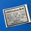 Ultimate 64 serial badge