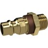 Nipple, L 36.5 mm, 35 bar, brass, for jacks, 137573