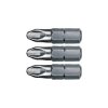 Wiha 07856 Phillips PH2 1/4in. Hex Bit 25mm Pack of 3