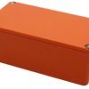 Aluminum die cast enclosure, (L x W x H) 112 x 60 x 42 mm, orange, IP55, 1590BSOR