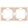 Simon Basic Standard Ramka Podwójna Uniwersalna Beżowa Bmr2/12