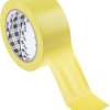 Taśma drogowa szerokość 50mm Żółty Taśma do wyznaczania ciągów komunikacyjnych 3M +29°C PVC grubość 0.13mm