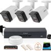 ZESTAW 3 Kamery IP Dahua 6mpx IPC-HFW1639TC-A-IL-0280B-S6 + DYSK 1TB