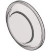EAO 84-9103.7 Sprayproof cover clear D26