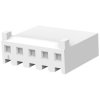 Socket housing, 5 pole, pitch 3.96 mm, straight, natural, 770849-5