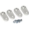 Fibox 8522346 FP 22046 wall fast set Mounting foot kit (4 pcs) incl. screws