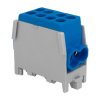 Blok rozdzielczy zacisk odgałęźny HLAK 25-1/2 M2 niebieski mostek 1P 1,5-25mm2 1,5-16mm2 Pollmann 208 2080137