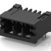 Złącze PCB 3 -pinowe raster 5mm Przewlekany Męski TE Connectivity