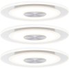 Paulmann 92907 Whirl LED Recessed Light Set Aluminium Dimmable