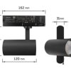 Lampa Szynowa LED Ascela 10W 4000K Czarna Trójfazowa