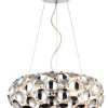 Chromowana lampa wisząca FERRARA do salonu 3xE14 LP-17060/3P Light Prestige