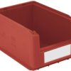 BITO Lagertechnik 383985 Skrzynka magazynowa nadaje się na żywność (D x S x W) 230 x 150 x 125 mm czerwony 20 szt.