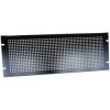 Hammond PPFS19007BK2 4U Steel Blank Panel Black - Perforated 483 x 2 x 178