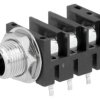 Złącze Jack 6,3mm, żeńskie, gniazdo, kątowe 90, stereo ACJS-MHDRM
