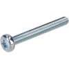 R-TECH 337031 Pozi Pan Head Machine Screws BZP M2.5 20mm - Pack Of 100