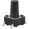 R-TECH 783825 SMT Tactile Switch 6 x 6mm, Height 9.5mm, 250gf