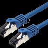 21991853 Cat. 8.1 patch cable, LSOH, S/FTP, blue, 3 m