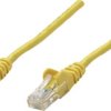 Kabel krosowy Intellinet Cat6, nieekranowany, U / UTP, wtyk RJ-45 / wtyk RJ-45, 1,0 m, żółty