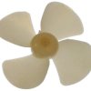 51mm White Four Blade Miniature Impeller