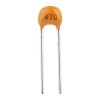 Suntan TS170R2A470JSBNA0R 47pF 5% 100V NPO P:2.54mm Radial Ceramic Capacitor