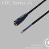 075913 DC cable with ferrules, 1500 mm, 2,5 mm, 24 V DC, 10 A