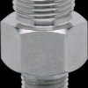 Screw-in adapter, 300 bar/30 MPa, M18, 1/4" NPT for flow and temperature sensors, E40106