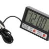 Termometr panelowy BLOW LCD+zegar TH002 50-311
