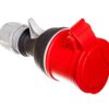Gniazdo przenośne 32A 5P 400V czerwone TWIST GPP 32/5 IP44 921875