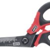 4K5 Tools 600.501A Nożyczki uniwersalne Leworęcznych, Praworęcznych czarno-czerwony