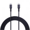 AUKEY Kabel USB 2.0 typ-C (wtyk / wtyk) Quick Charge 2.0 Power Delivery (5A 100W) silikon czarny 1,8 m
