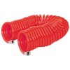 Sealey AH10C/6 PU Coiled Air Hose 10m x Ø6mm with 1/4"BSP Unions